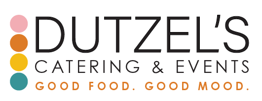 Dutzel's Catering & Events Logo Good Food. Good Mood.