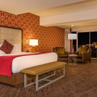 King suite at the Horseshoe hotel