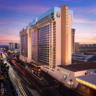 Exterior of the Horseshoe Hotel