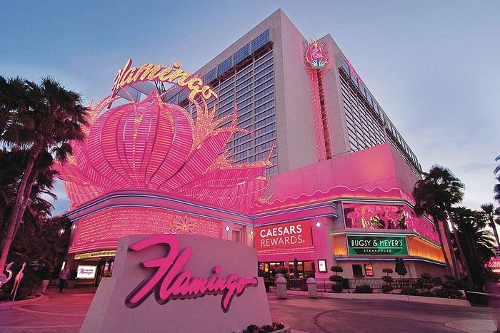 Exterior of Flamingo Hotel